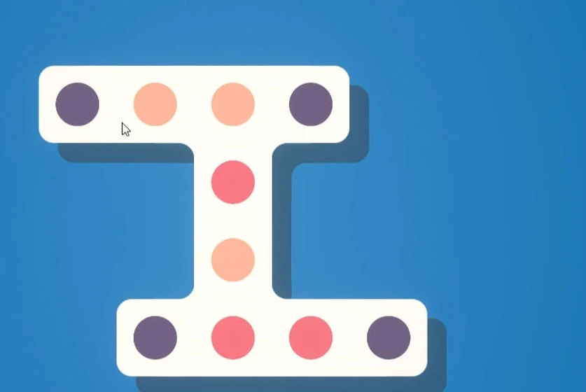 Blendrix Color Mixing Puzzle - Game screenshot