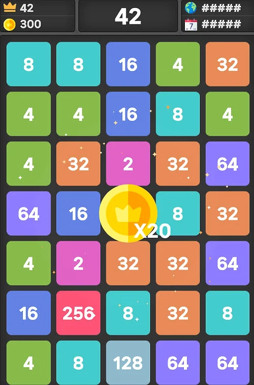Block Blast 2048 High Score - Game screenshot