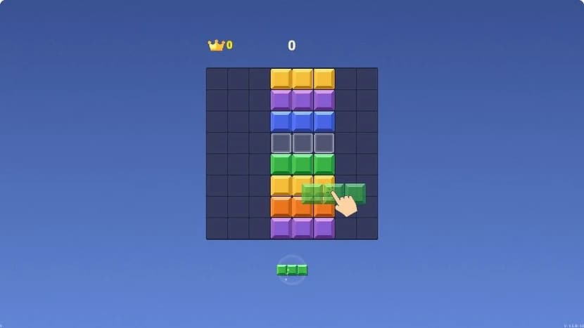 Block Blast Puzzle Game Gameplay - Game screenshot