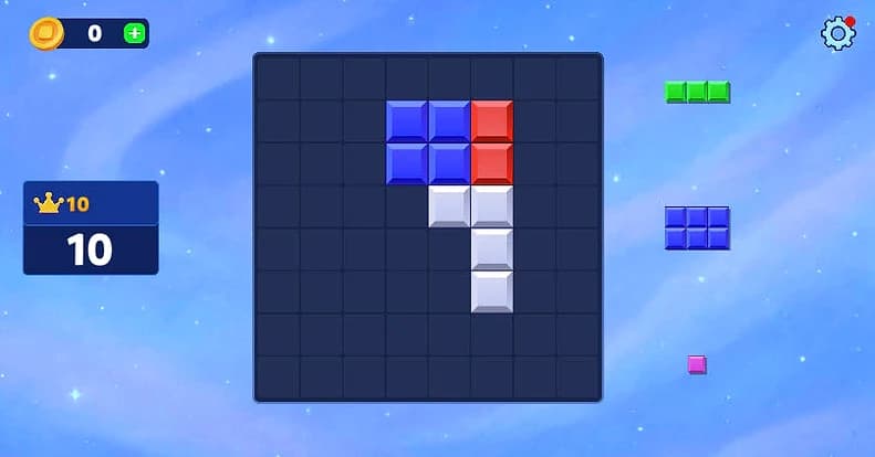 Block Puzzle Master Level Complete - Game screenshot