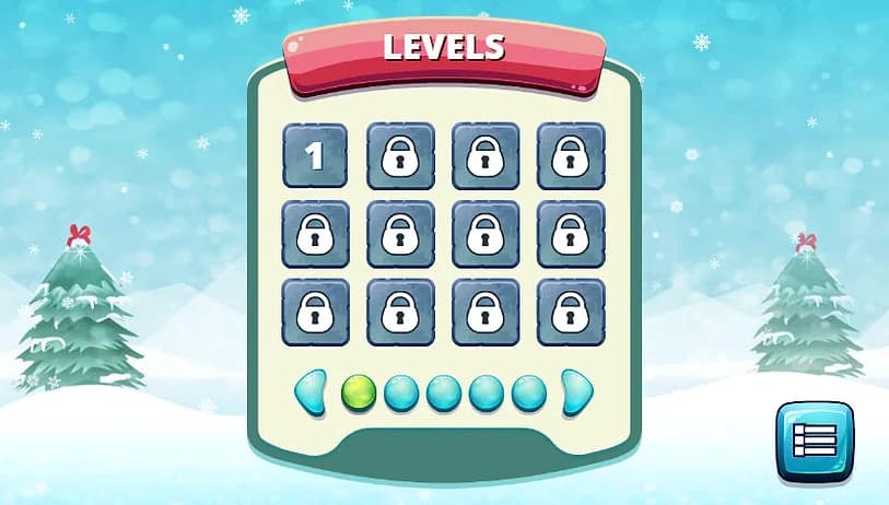 Christmas Block Challenge Holiday Blocks - Game screenshot