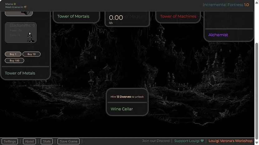 Incremental Fortress Castle Building - Game screenshot