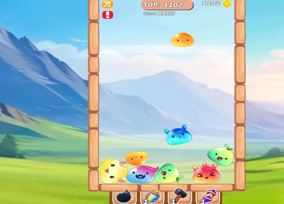 Jeli2d Wobble Effect - Game screenshot