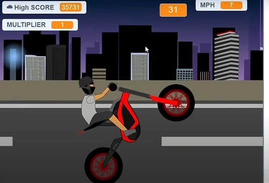 Soflo Wheelie Bike Upgrade - Game screenshot