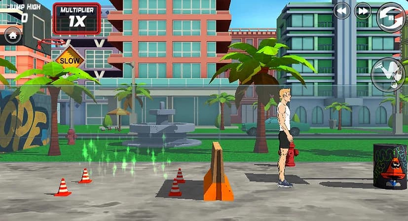 Mr Flip Acrobatic Flip Mr Flip Acrobatic Flip - Game screenshot