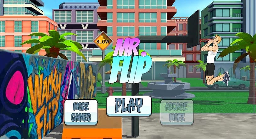 Mr Flip Parkour Action Mr Flip Parkour Action - Game screenshot
