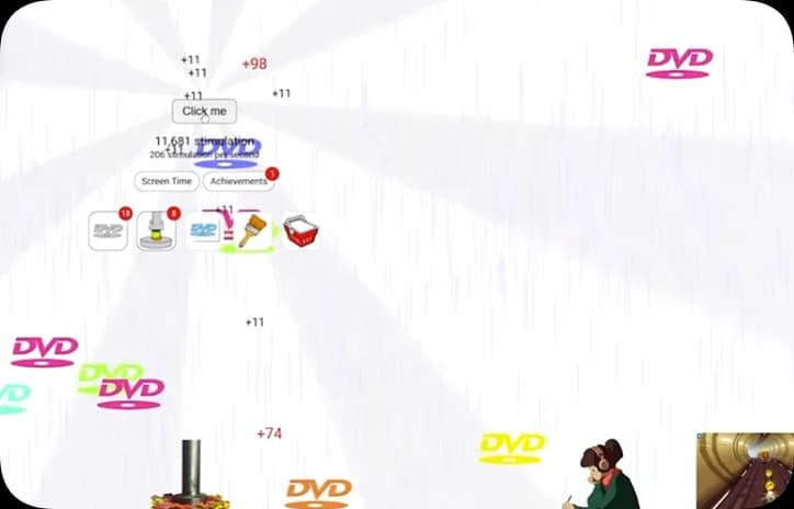 Stimulation Clicker Chaos Stimulation Clicker Chaos - Game screenshot