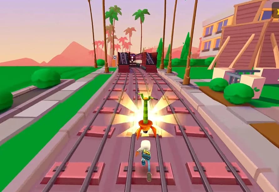 Subway Surfers Hollywood Walk Of Fame Subway Surfers Hollywood Walk Of Fame - Game screenshot