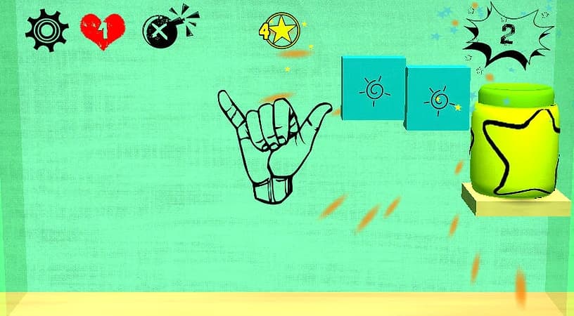 Swipe Ball Obstacle Navigation Swipe Ball Obstacle Navigation - Game screenshot